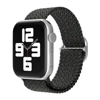 Apple Watch 42mm Uyumlu Star Kordon - Benekli Siyah