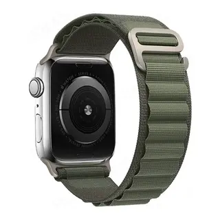 Apple Watch 38mm Uyumlu Mountain Kordon - Yeşil