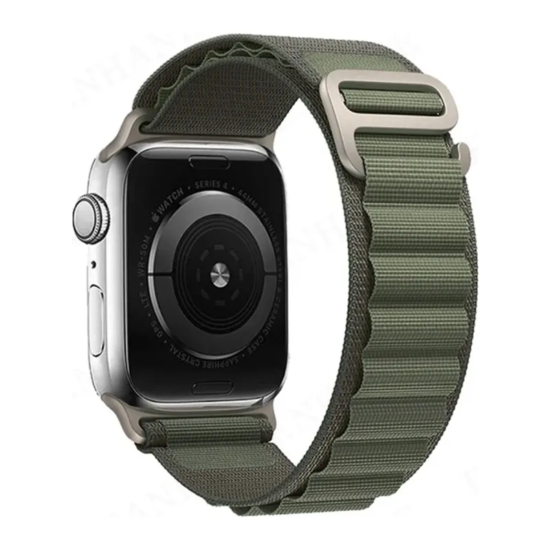 Apple Watch 38mm Uyumlu Mountain Kordon - Yeşil
