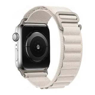 Apple Watch 38mm Uyumlu Mountain Kordon - Beyaz