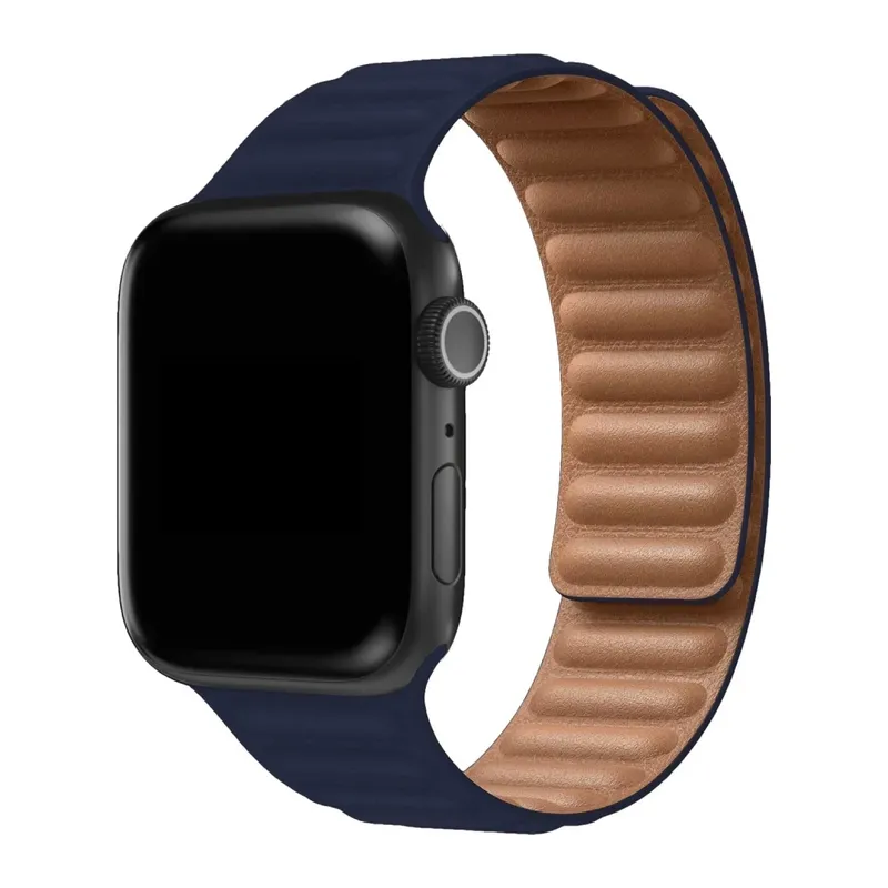 Apple Watch 38mm Uyumlu Loop Kordon - Lacivert