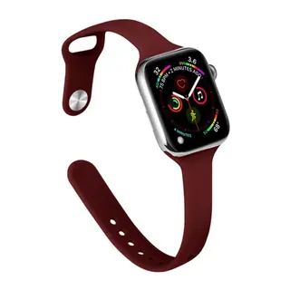 Apple Watch 38mm Uyumlu Klasik Kordon - Bordo
