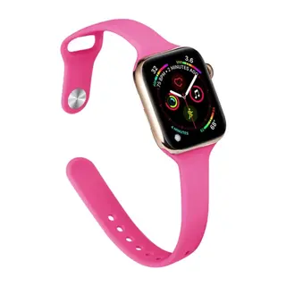 Apple Watch 38mm Uyumlu Klasik Kordon - Pembe