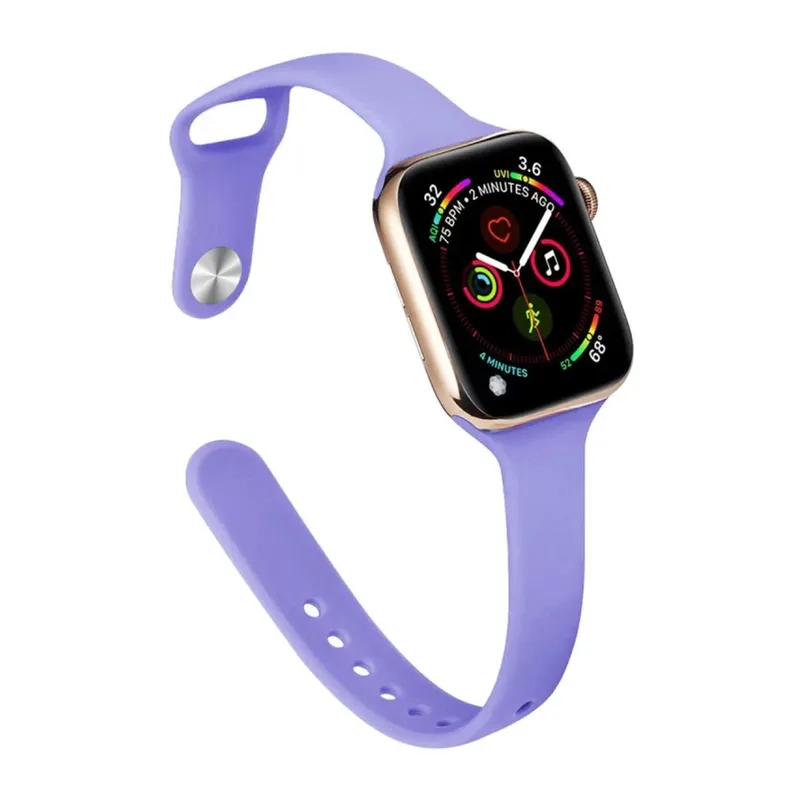 Apple Watch 38mm Uyumlu Klasik Kordon - Mor