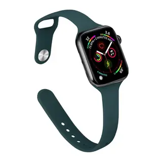 Apple Watch 38mm Uyumlu Klasik Kordon - Haki Yeşil