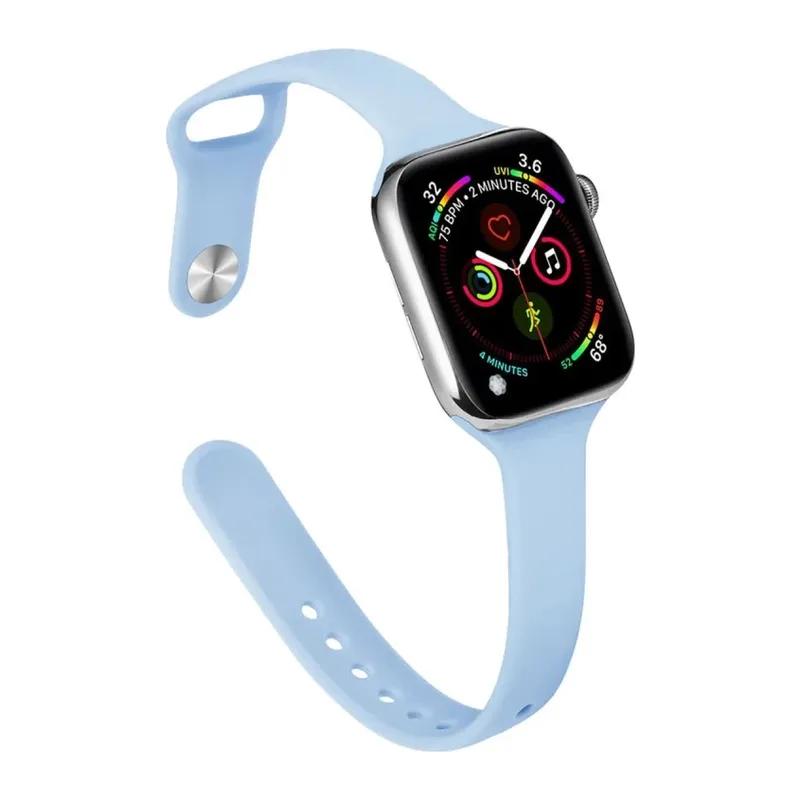 Apple Watch 42mm Uyumlu Klasik Kordon - Mavi