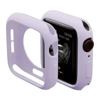 Apple Watch 38mm Uyumlu Silikon Alt Kasa - Lila