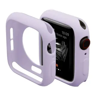 Apple Watch 42mm Uyumlu Silikon Alt Kasa - Lila