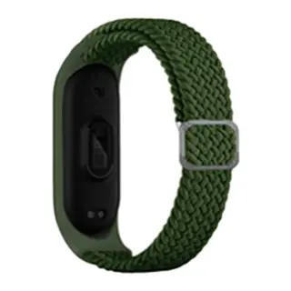 Xiaomi Mi Band 4 Uyumlu Star Kordon - Koyu Yeşil
