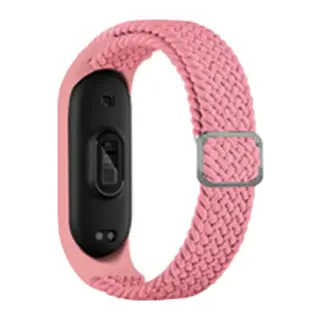 Xiaomi Mi Band 6 Uyumlu Star Kordon - Pembe