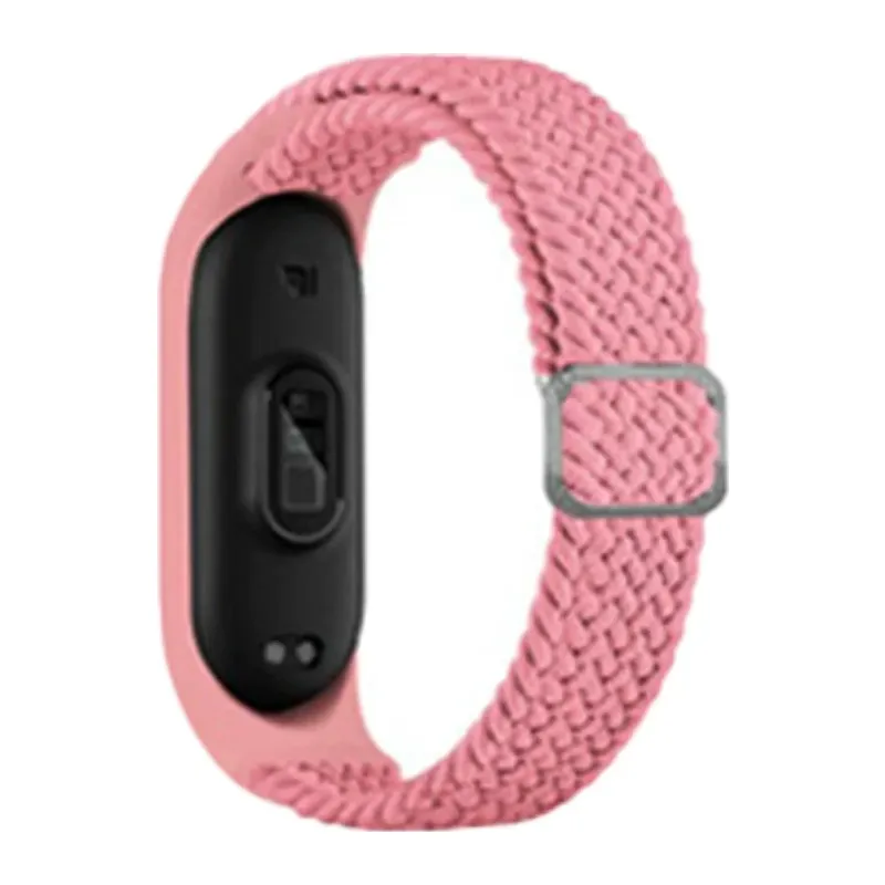 Xiaomi Mi Band 6 Uyumlu Star Kordon - Pembe