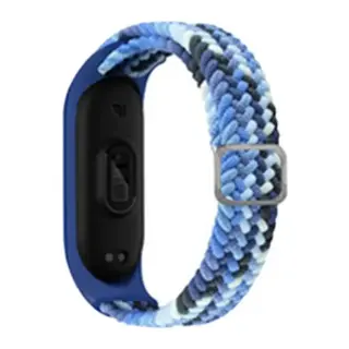 Xiaomi Mi Band 6 Uyumlu Star Kordon - Lacivert-Mavi