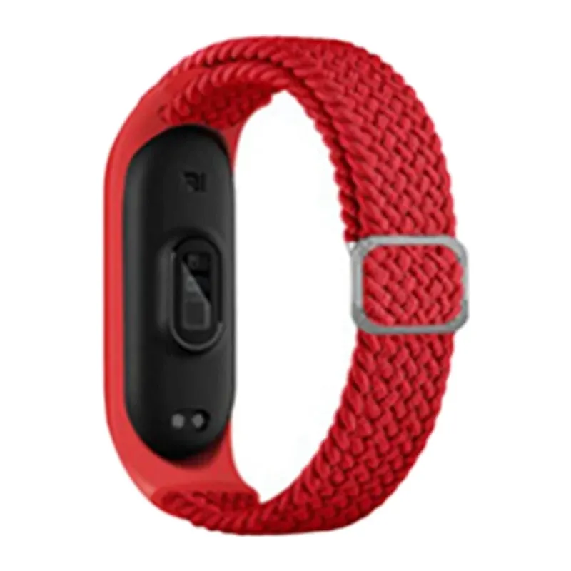 Xiaomi Mi Band 7 Uyumlu Star Kordon - Kırmızı