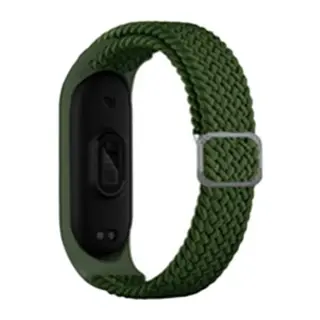 Xiaomi Mi Band 7 Uyumlu Star Kordon - Koyu Yeşil
