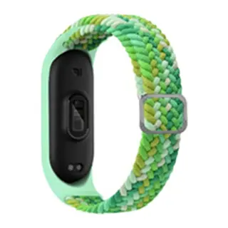Xiaomi Mi Band 7 Uyumlu Star Kordon - Turkuaz-Yeşil
