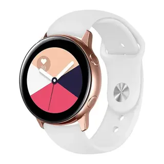 Watch 22mm Uyumlu Klasik Kordon - Beyaz