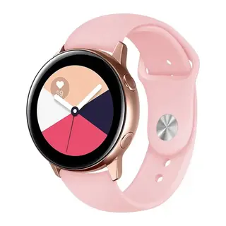 Watch 22mm Uyumlu Klasik Kordon - Pembe
