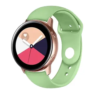 Watch 20mm Uyumlu Klasik Kordon - Açık Yeşil
