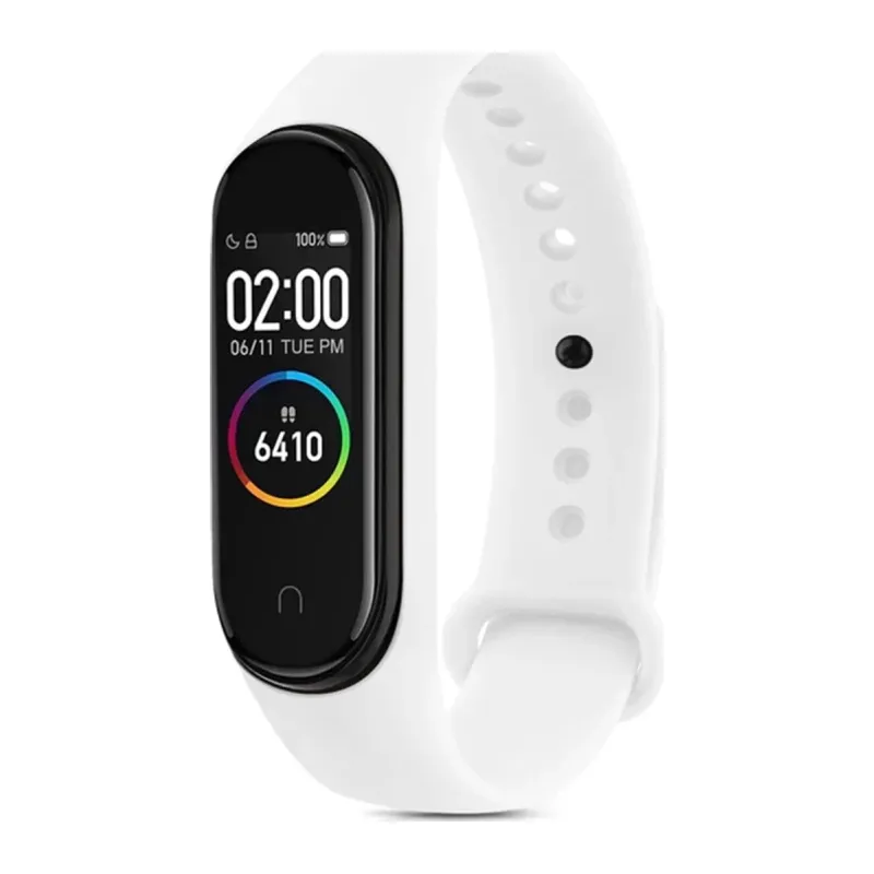 Xiaomi Mi Band 7 Uyumlu Klasik Kordon - Beyaz