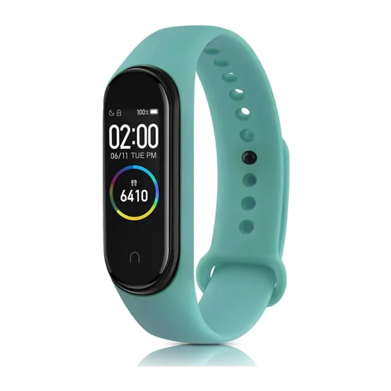 Xiaomi Mi Band 7 Uyumlu Klasik Kordon - Turkuaz