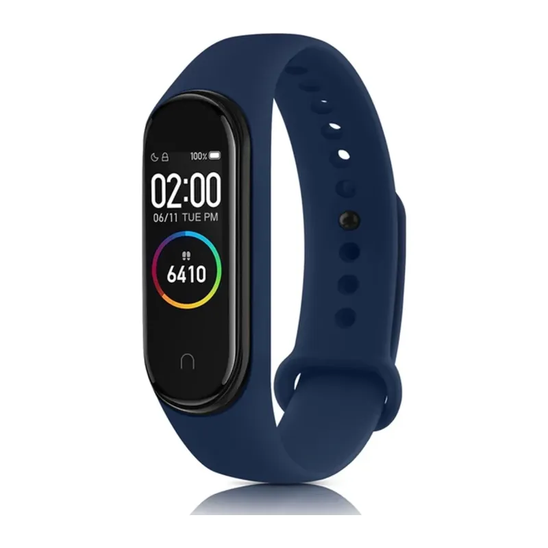 Xiaomi Mi Band 7 Uyumlu Klasik Kordon - Lacivert