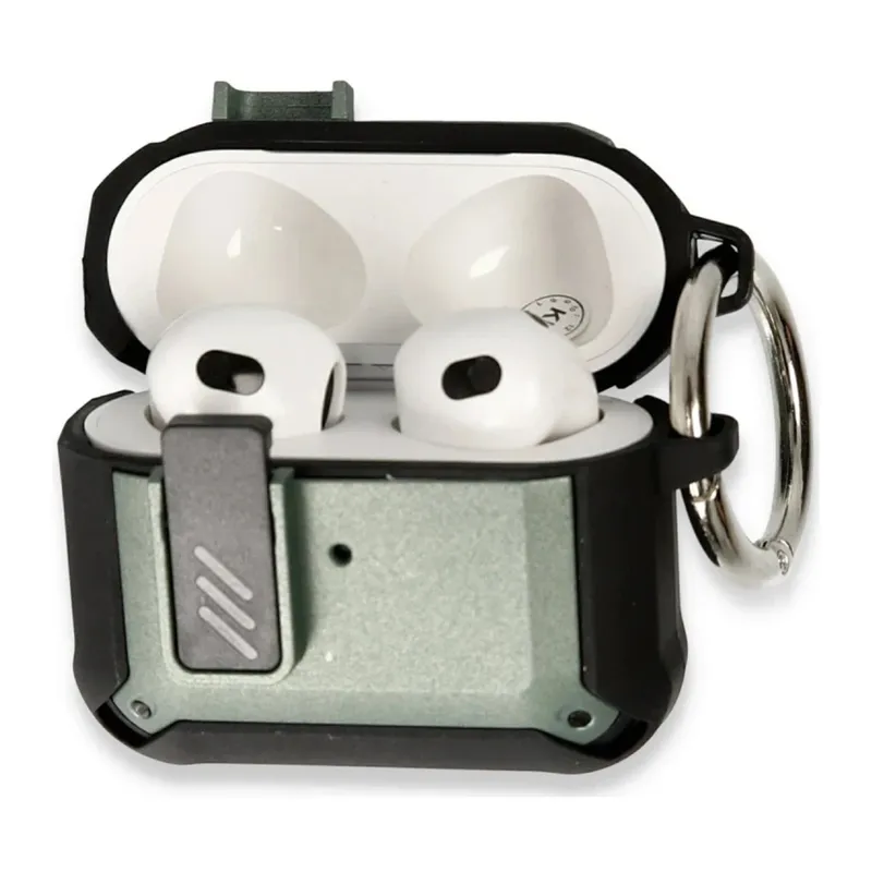 Apple Airpods Pro 2 (2.nesil) Uyumlu Truva Kılıf - Yeşil