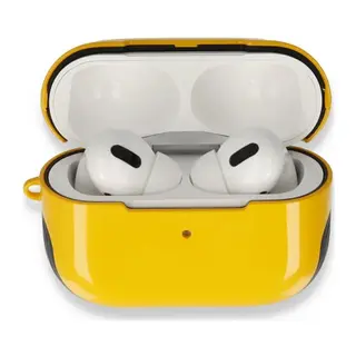 Apple Airpods Pro (1.nesil) Uyumlu 3in1 Kılıf - Sarı