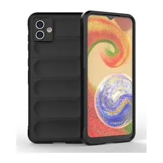 Samsung Galaxy A04E Uyumlu Kılıf Optimum Silikon - Siyah