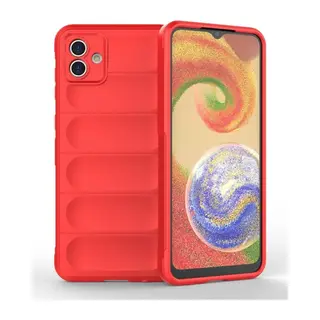 Samsung Galaxy A04E Uyumlu Kılıf Optimum Silikon - Kırmızı
