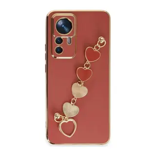Xiaomi Mi 12T Pro Uyumlu Kılıf Esila Silikon - Kırmızı