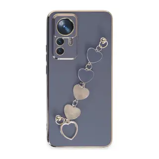 Xiaomi Mi 12T Pro Uyumlu Kılıf Esila Silikon - Gri
