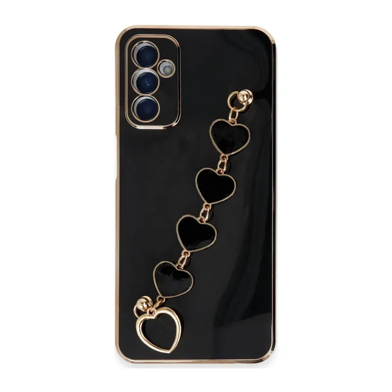 Samsung Galaxy A14 4G Uyumlu Kılıf Esila Silikon - Siyah