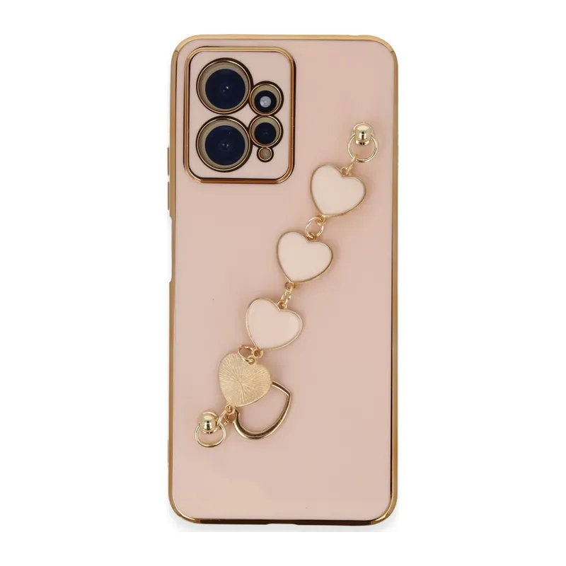 Xiaomi Redmi Note 12 4G Kılıf Esila Silikon - Pudra