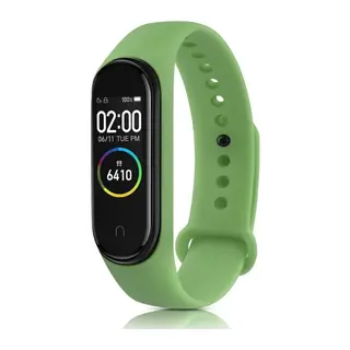 Xiaomi Mi Band 7 Uyumlu Klasik Kordon - Açık Yeşil