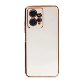 Xiaomi Redmi Note 12 4G Uyumlu Kılıf Volet Silikon - Beyaz