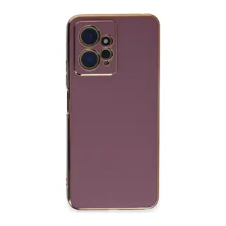 Xiaomi Redmi Note 12 4G Kılıf Volet Silikon - Mor