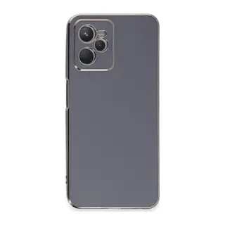 Realme C35 Kılıf Volet Silikon - Mavi