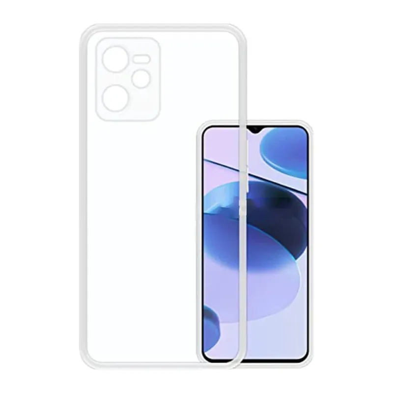 Realme C35 Uyumlu Kılıf Lüx Şeffaf Silikon