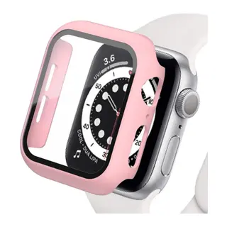 Apple Watch 42mm Uyumlu Camlı Kasa Ekran Koruyucu - Rose Gold