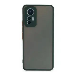 Xiaomi Mi 12 Lite Kılıf Montreal Silikon Kapak - Yeşil