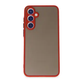 Samsung Galaxy S23 Uyumlu Kılıf Montreal Silikon Kapak - Kırmızı