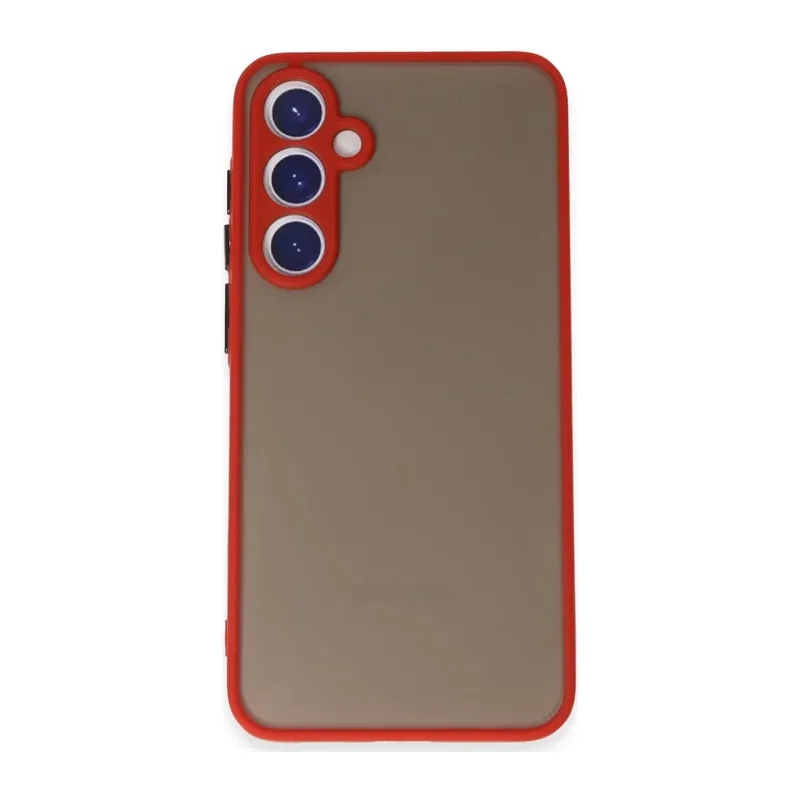 Samsung Galaxy S23 Uyumlu Kılıf Montreal Silikon Kapak - Kırmızı