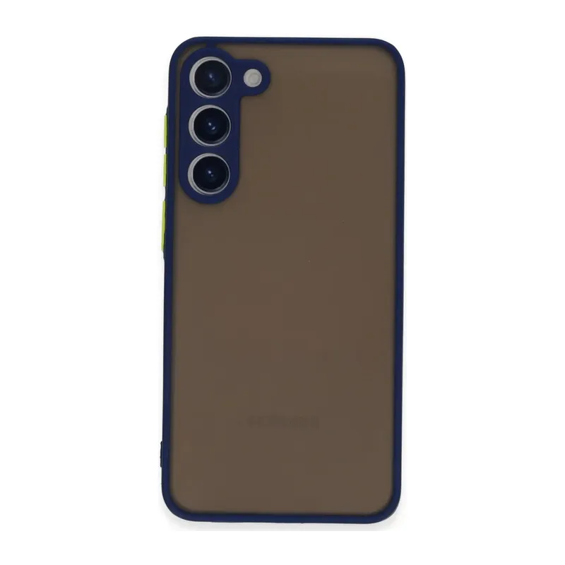 Samsung Galaxy S23 Uyumlu Kılıf Montreal Silikon Kapak - Lacivert