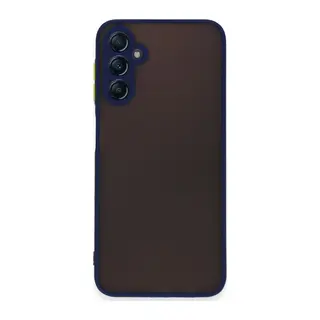 Samsung Galaxy A14 4G Kılıf Montreal Silikon Kapak - Lacivert