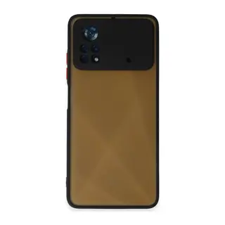 Xiaomi Poco X4 Pro 5G Uyumlu Kılıf Montreal Silikon Kapak - Siyah