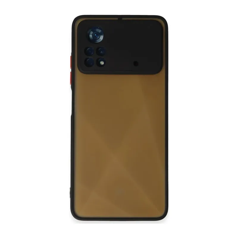 Xiaomi Poco X4 Pro 5G Uyumlu Kılıf Montreal Silikon Kapak - Siyah