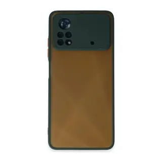 Xiaomi Poco X4 Pro 5G Uyumlu Kılıf Montreal Silikon Kapak - Yeşil