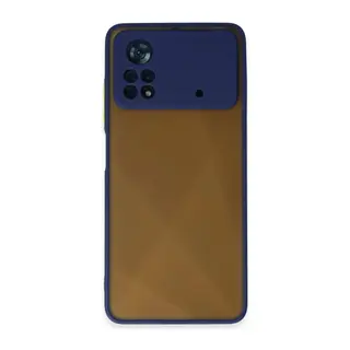 Xiaomi Poco X4 Pro 5G Uyumlu Kılıf Montreal Silikon Kapak - Lacivert