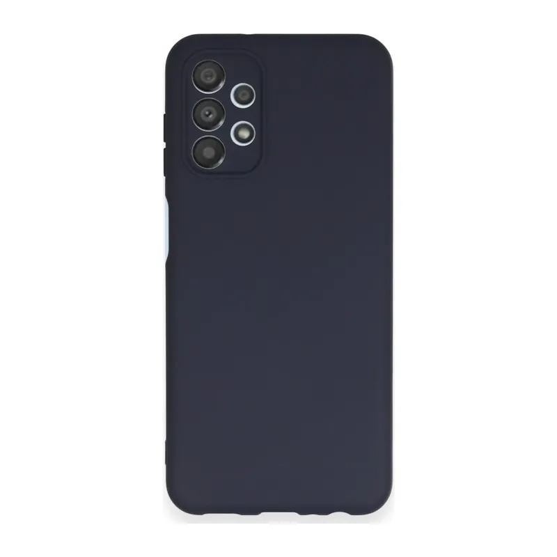 Samsung Galaxy A13 4G Kılıf First Silikon - Lacivert