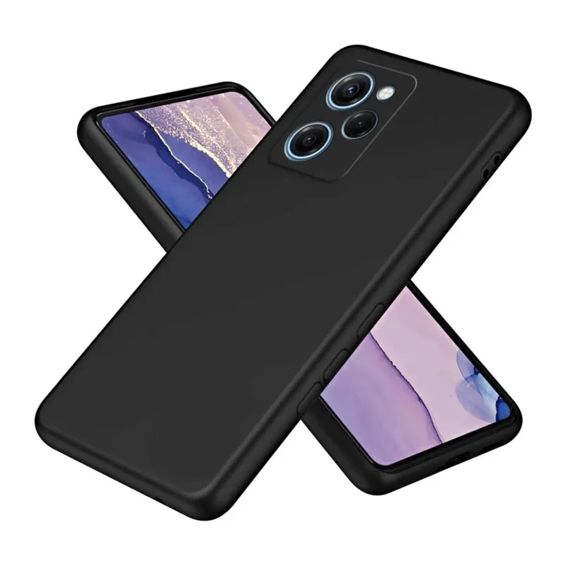 Xiaomi Poco X5 Pro 5G Uyumlu Nano içi Kadife Silikon - Siyah